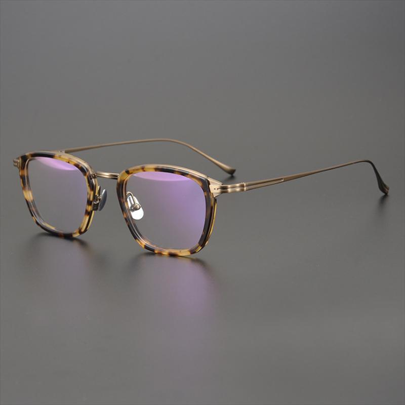 

Fashion Sunglasses Frames Pure Titanium Handmade Eyeglasses Women Retro Optical Eyewear Top Quality Clear Lens Prescription Vintage Myopia G
