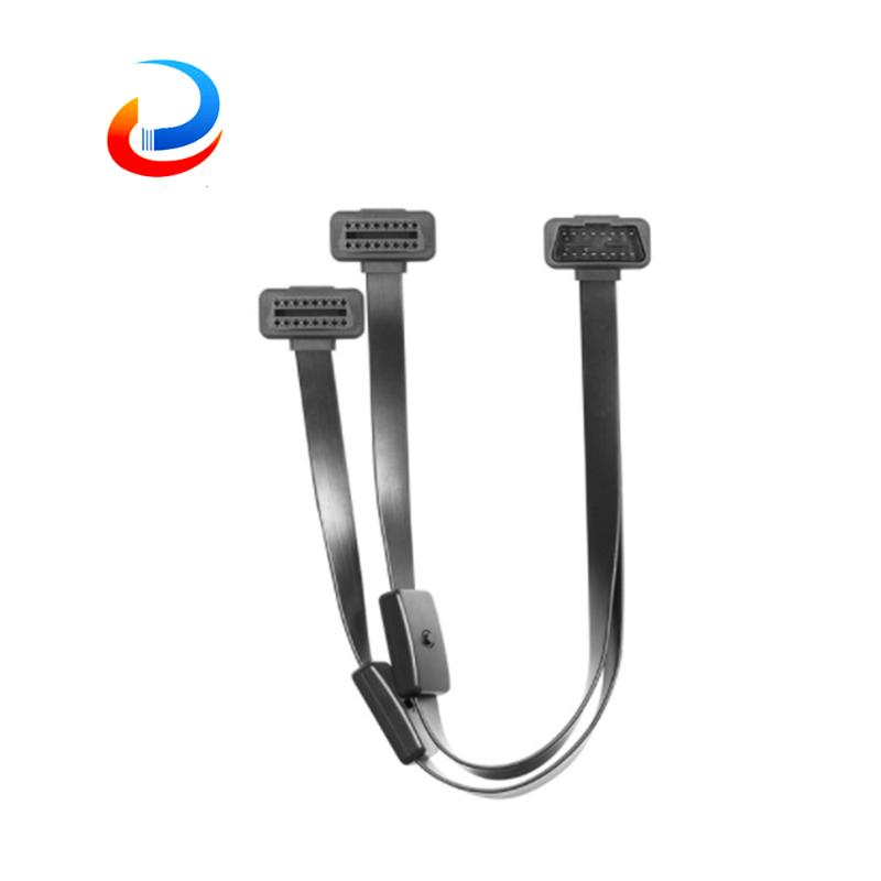 

Code Readers & Scan Tools Extension Cable 2 In 1 With Switch Obd Obd2 Full 16 Pin ELM327 V1.5 Double PCB Bluetooth Scanner ELM 327 Car Diagn