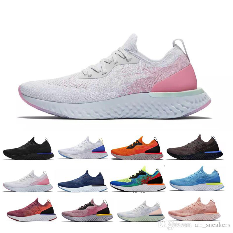 

Mens Womens Running Shoes Fly knit V1 ALL White Triple Black Pewter Fusion Grey Blue Outdoors Trainers Men Sports Sneakers Size 36 45, #7