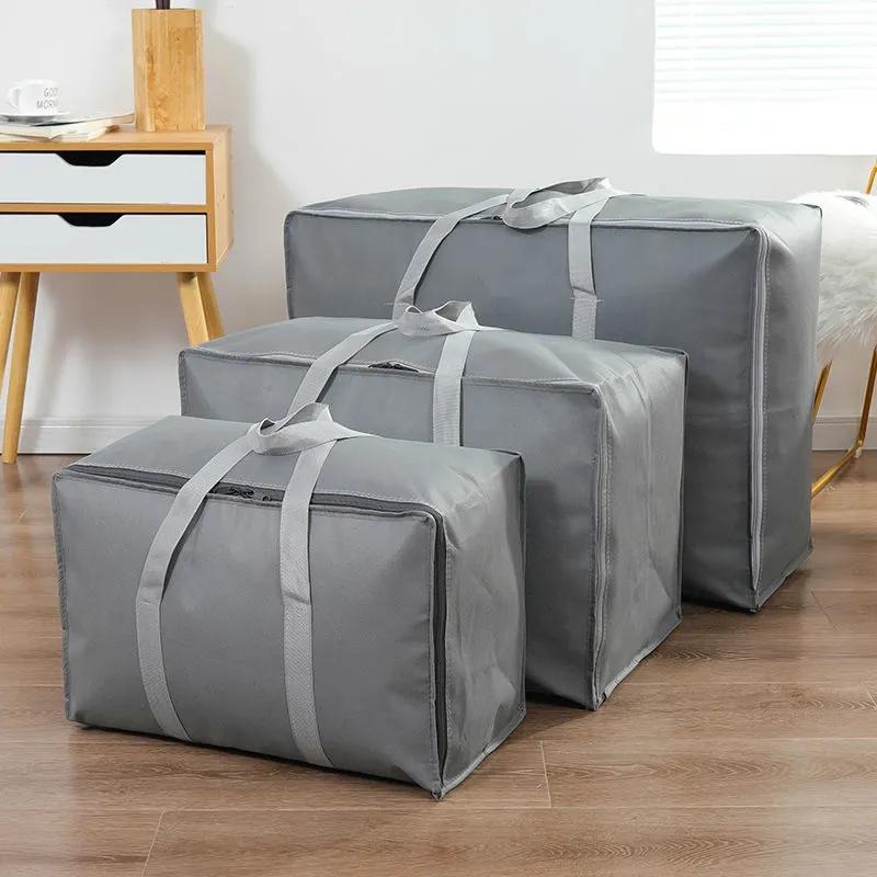 

Clothing & Wardrobe Storage 4 Colors Quilt Organizer Dormitory Moving Dust Bag Large T-Shirt Coat Pants Water Proof Finishing Case