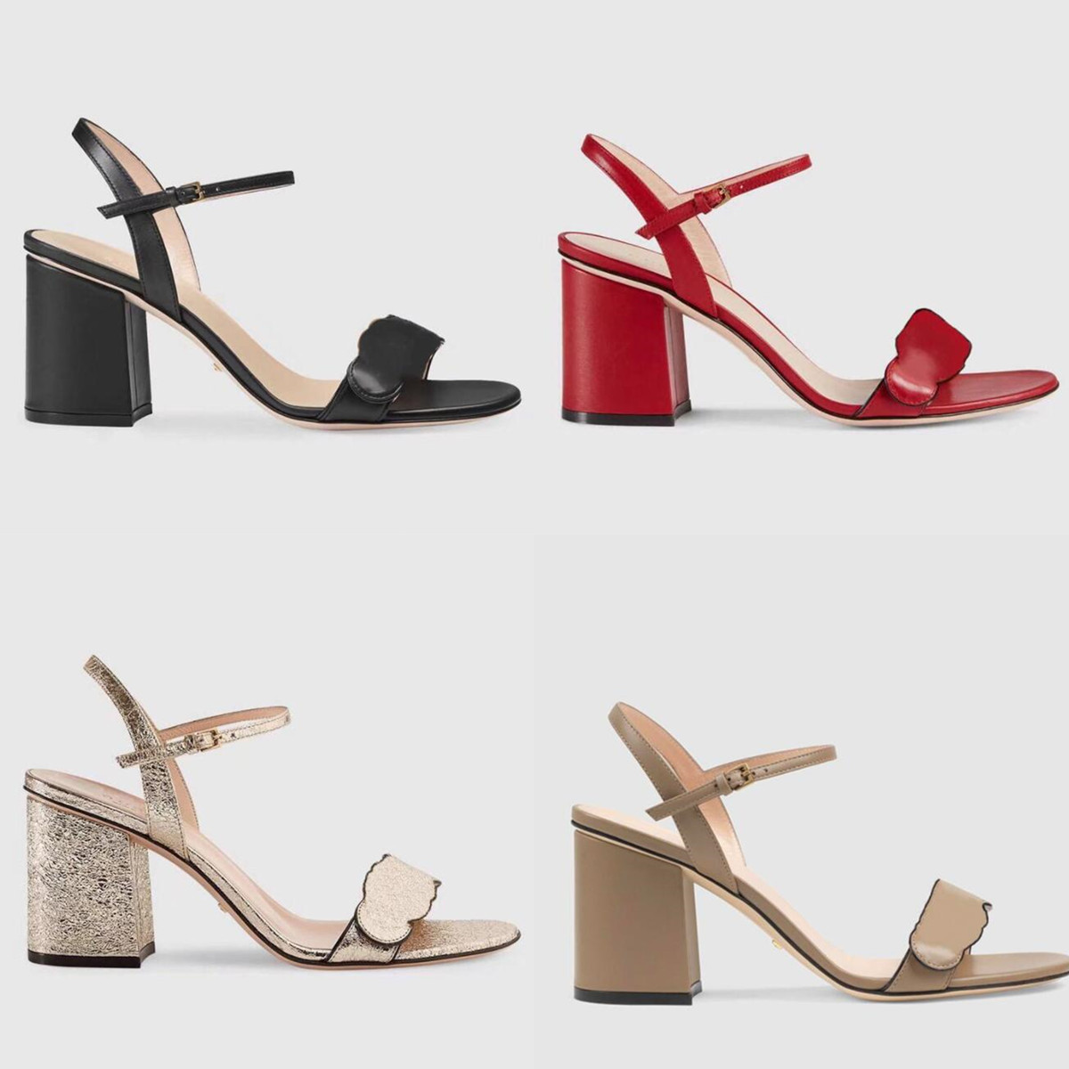 

Designer Sandals leather high heel sandal women's shoes summer office wedding button open toe decoration sexy nightclub dance T-stage, 10