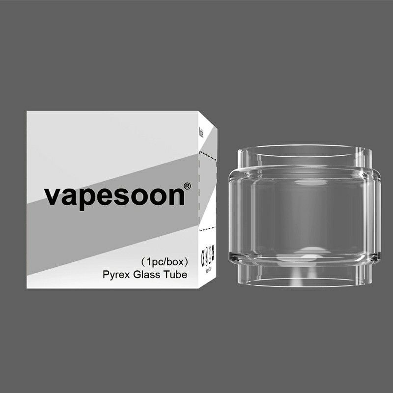 

Authentic VapeSoon Fat Extend Bubble Glass Tube For Z Nano Tank 3.5ML DHL Free