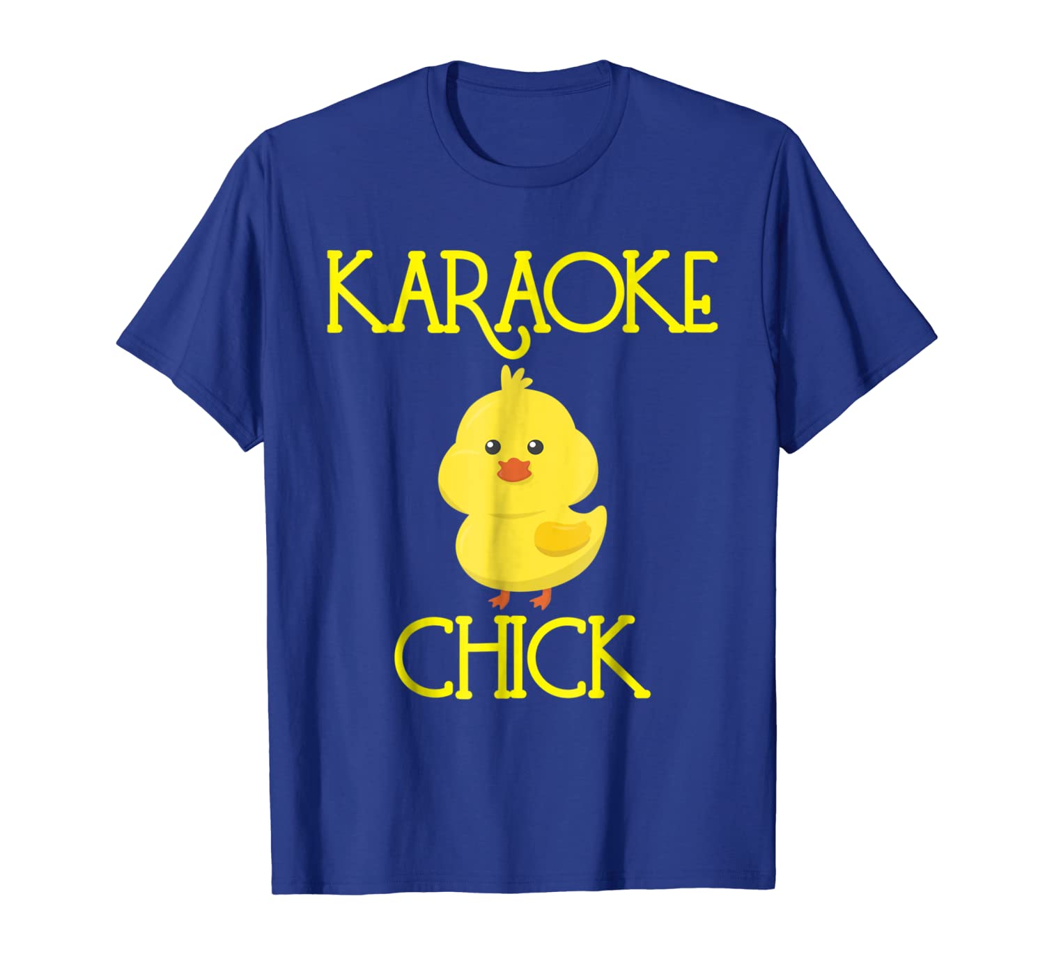 

funny karaoke chick t-shirt women girl amateur singer gift, White;black