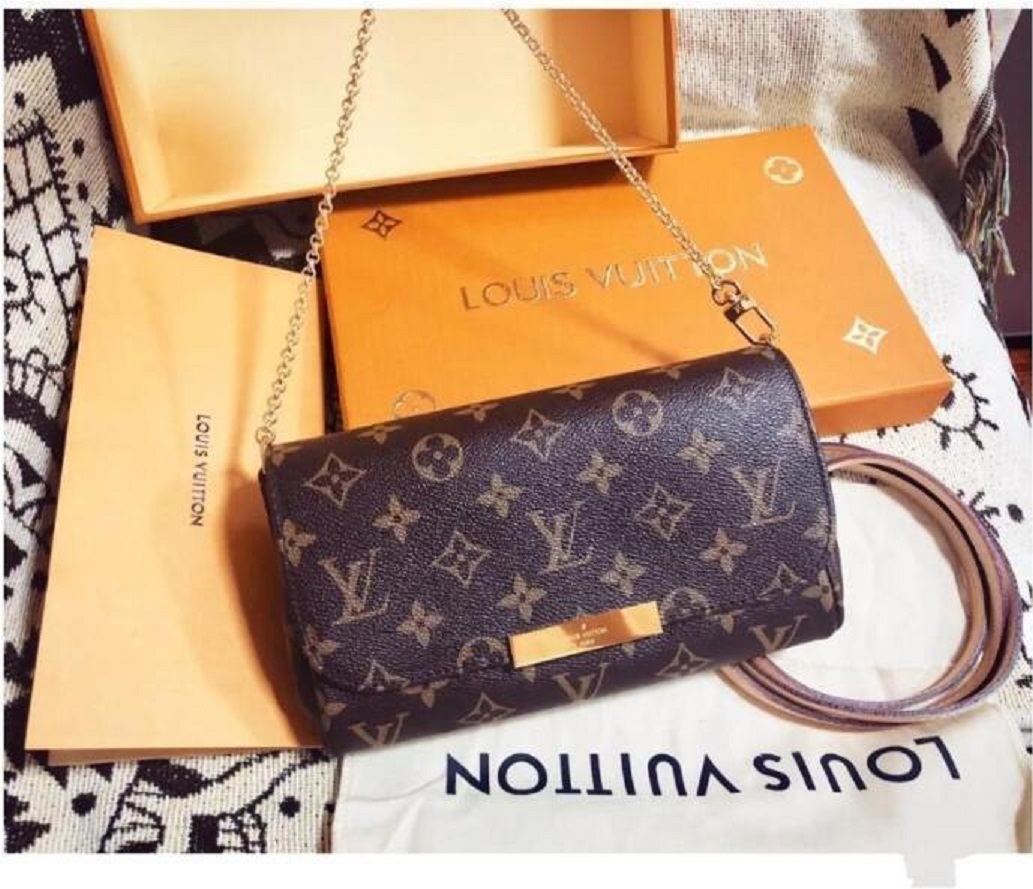 

2021 limited edition LV LOUIS bag VITTON old flower favorite chain bag for women classic Flip shoulder bags clutch handb, Red;black