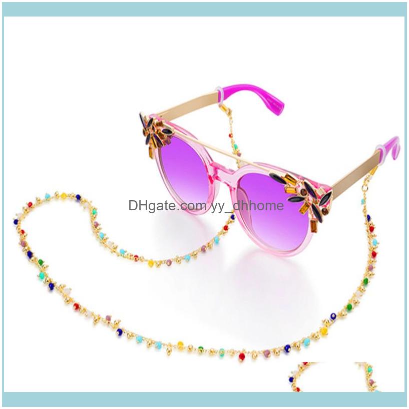 

Chains Necklaces & Pendants Jewelrychains Eyeglass Chain Glasses Girl Fashion Sile Eyeglasses Eye Strap Sunglasses Neck Sun Drop Delivery 20