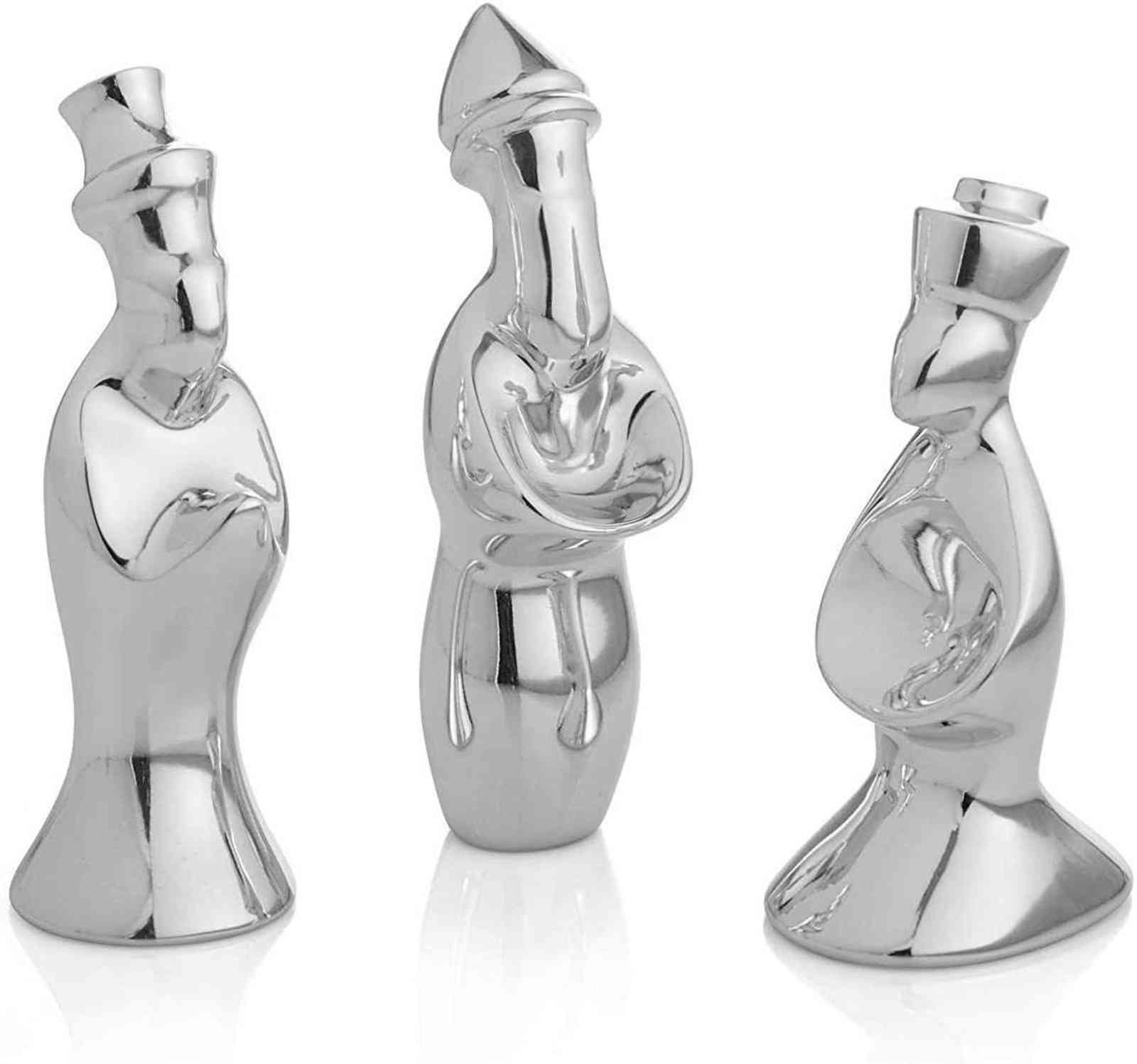 

Nambe Metal Mini Jesus birth 3 Wise men H1106
