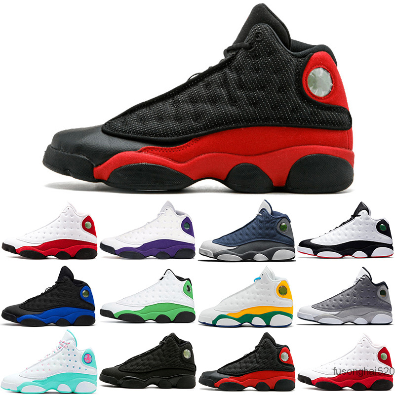 

2023 2021 hotting men 13 13s baketball shoes jumpman Atmosphere Grey Aurora Green playground Hyper Royal He Got Game Flint court purple Chicago