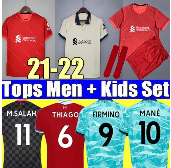 

21 22 LVP Tops M.SALAH ALEXANDER ARNOLD DIOGO J soccer jersey ORIGI MILNER A.BECKER football shirt SHAQIRI HENDERSON WIJNALDUM men kit 2021, Black;yellow