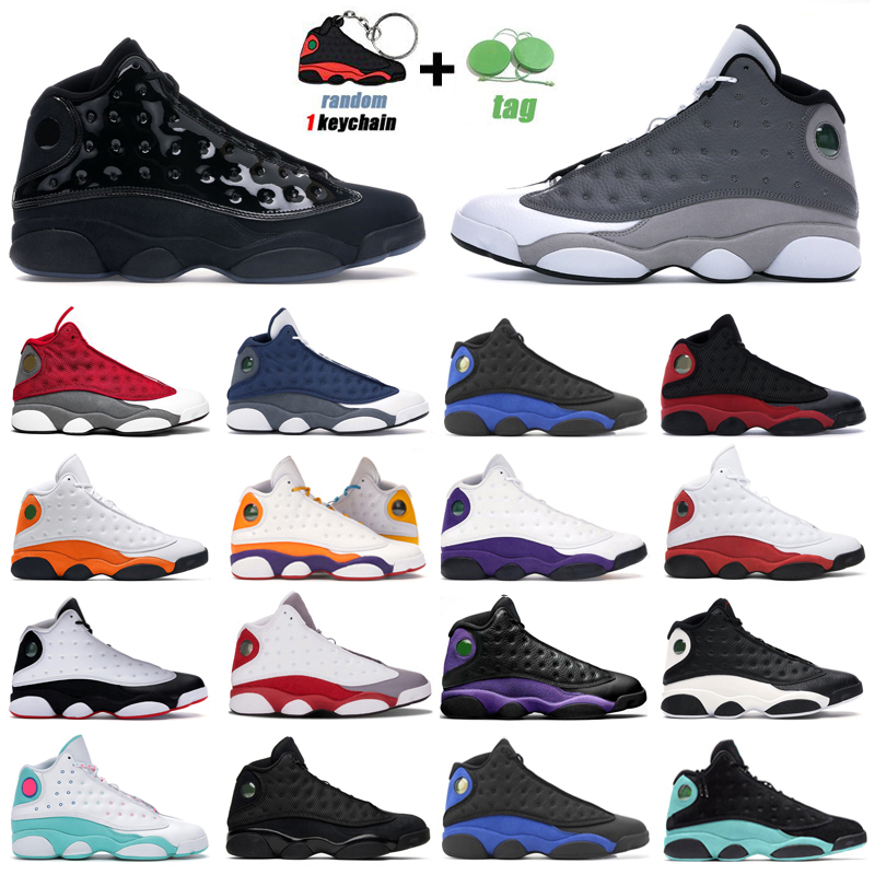 

Red Flint Jumpman 13s Basketball Shoes For Men Women 13 Hyper Royal Court Purple Aurora Green Grey toe Mens Trainers Sports Sneakers, #26