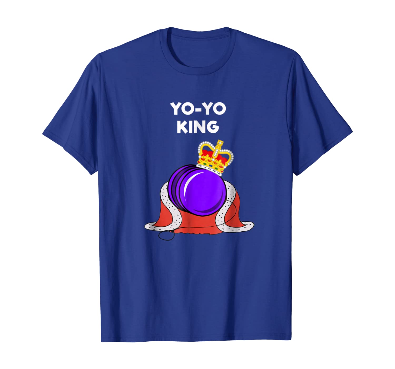 

yo-yo funny shirt gift - king - yoyo toy, White;black