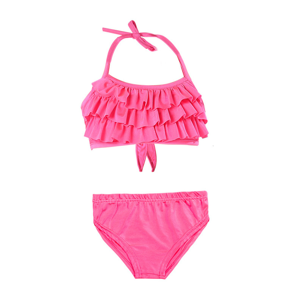 

Children's Mermaid swimsuit underwear Suit Swimsuit two piece suit rose red blue