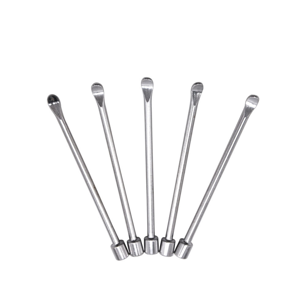 

metal smoking pipe cigarette nail spoon pipe and bottle accessories are light and portable