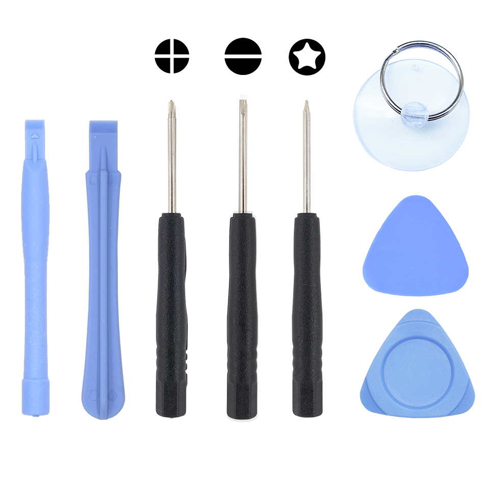 

8 in 1 Opening Tools kit With Pentalobe Screwdriver Repair tool FOR iPhone 3G 4G 4S 5G 5S or 5C 6G 6Plus 1000sets