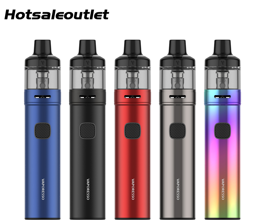 

Vaporesso GTX GO 40 Kit 1500mAh built-in Battery with 40W Max 3.5ml Pod 22 Precise Airflow Adjustment 100% Authentic, Black