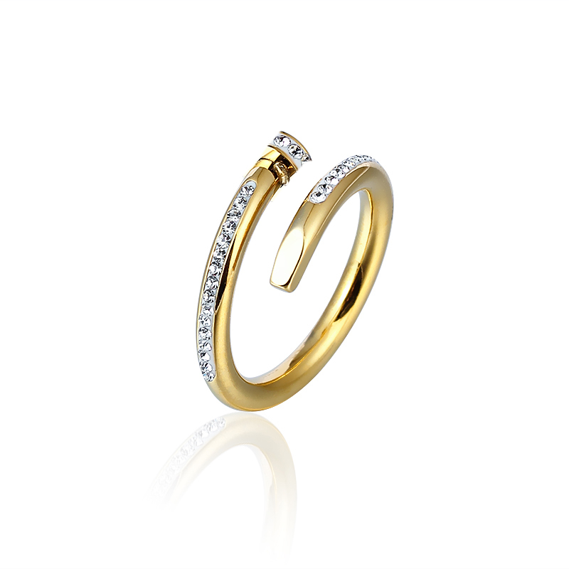 

with box designer men women un diamond Ring love ring cartiar Jewelry clou Pendant Screw Party Wedding Couple Gift Fashion Luxury saf
