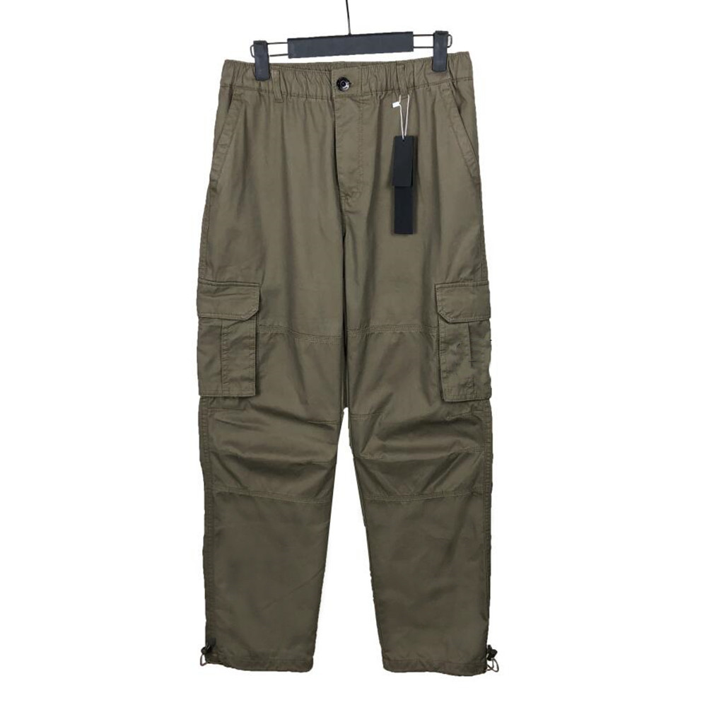 

Top Quality Men's Pants Designers Trousers Patches Letters Men Women Zipper Track Pant Cotton Casual Cargo Pants Streetwear Bib Overall Sport Homme Clothing, Gray