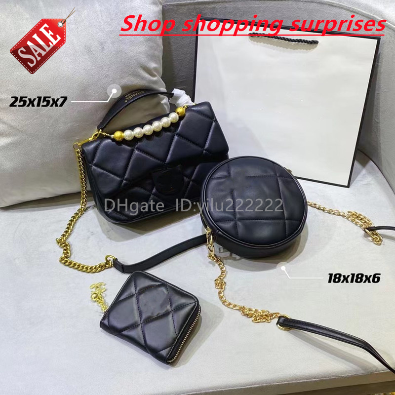 

20ss Popular money Fashion high quality Lou vdeng women's bag retro luxury designer original leather messenger double shoulder zipper portable woman beauty suit, Split