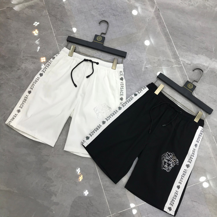 

Wholesale Summer Fashion Shorts New designer Board short Quick Drying Swim Wear Printing Board Beach Pants Men Mens Swim Shorts, Black