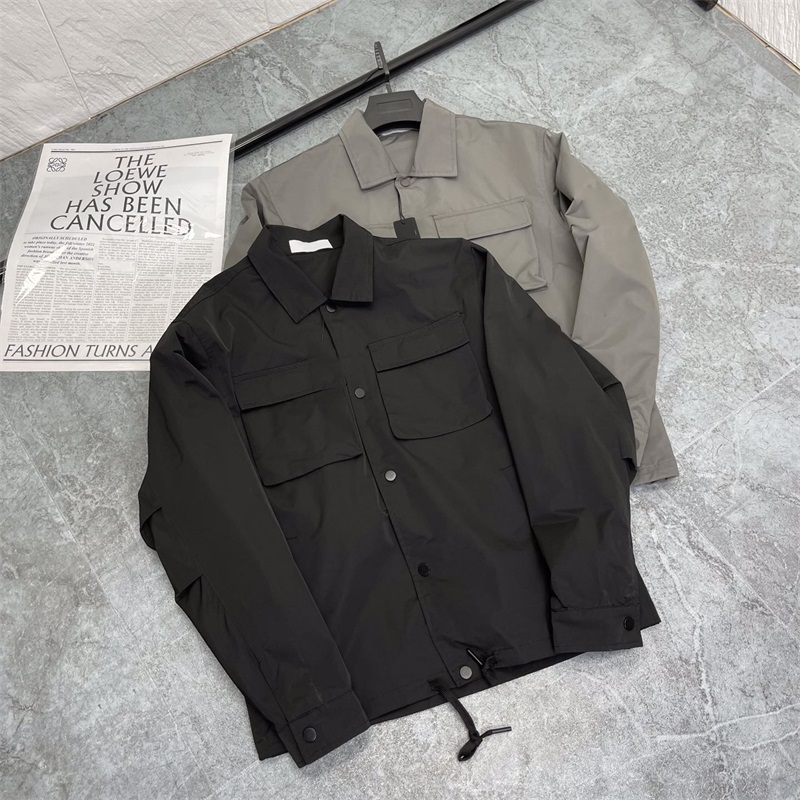

Men's jacket -5XL Brand designer Autumn winter overalls lapel coat the most easy matching fashion jackets street looks 98858, Black
