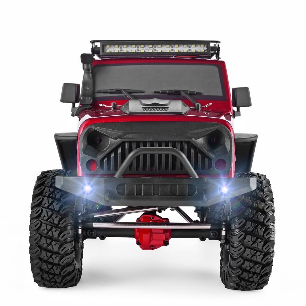 

New Hot Crawler 1:10 4wd RC Car Metal Gear Off Road Truck RC Rock Crawler Cruiser EX86100 Hobby Crawler RTR 4x4 Waterproof RC Toy