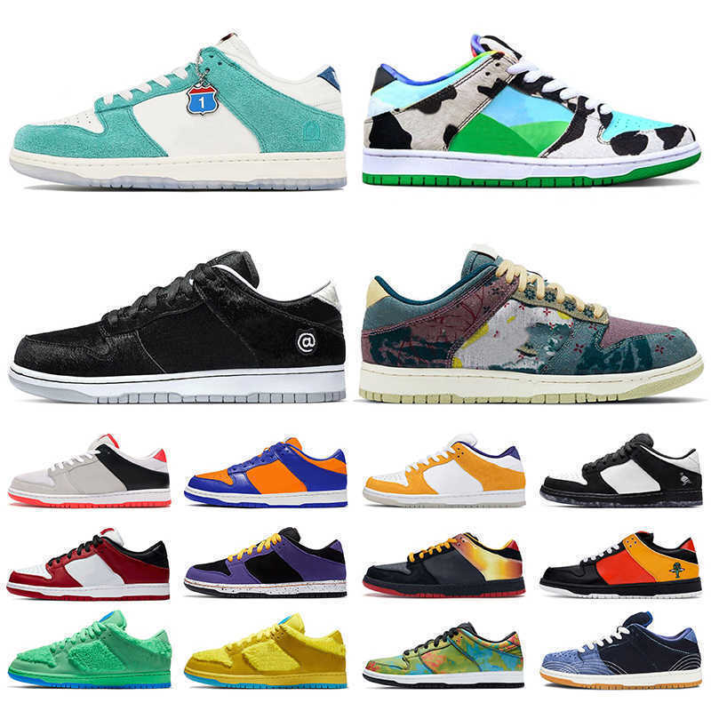 

2021 Stock Sb X Dunk Pro Platform Running Shoes Kasina Chunky Dunky @Rbrick Community Garden Civilist Sashiko Mens Trainers Women Sneakers, No.16 pink bear 36-40