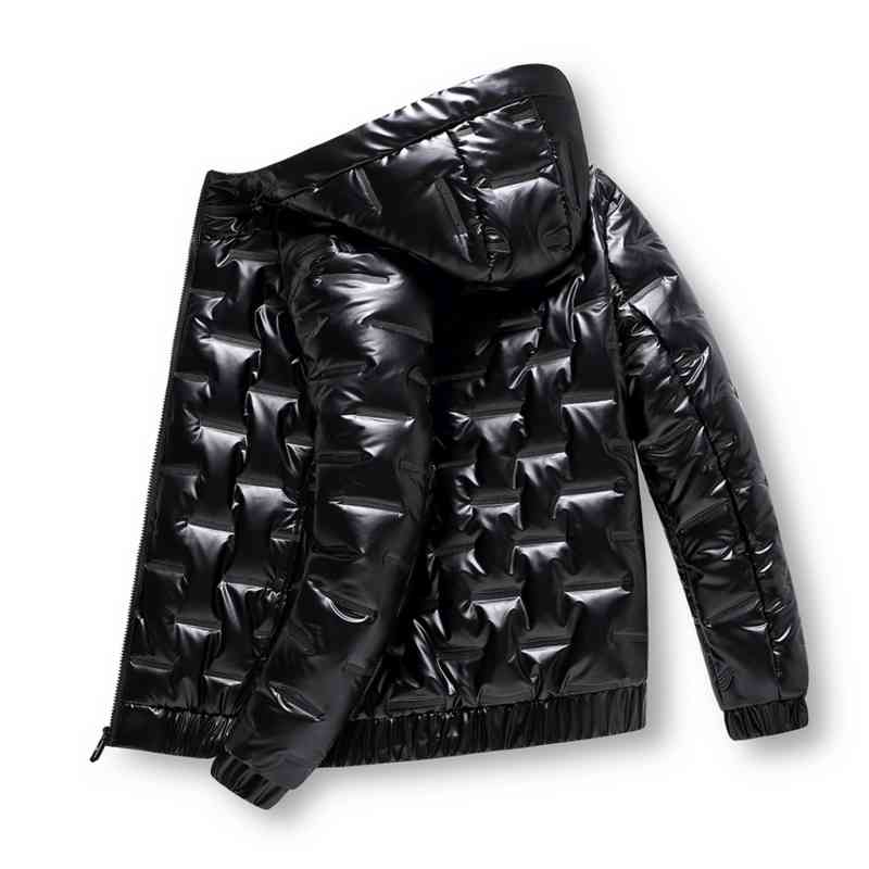 

Bubble Menswear, shiny, thick, warm, sier, waterproof, down et, s-6xl, autumn and winter, 2021, Black
