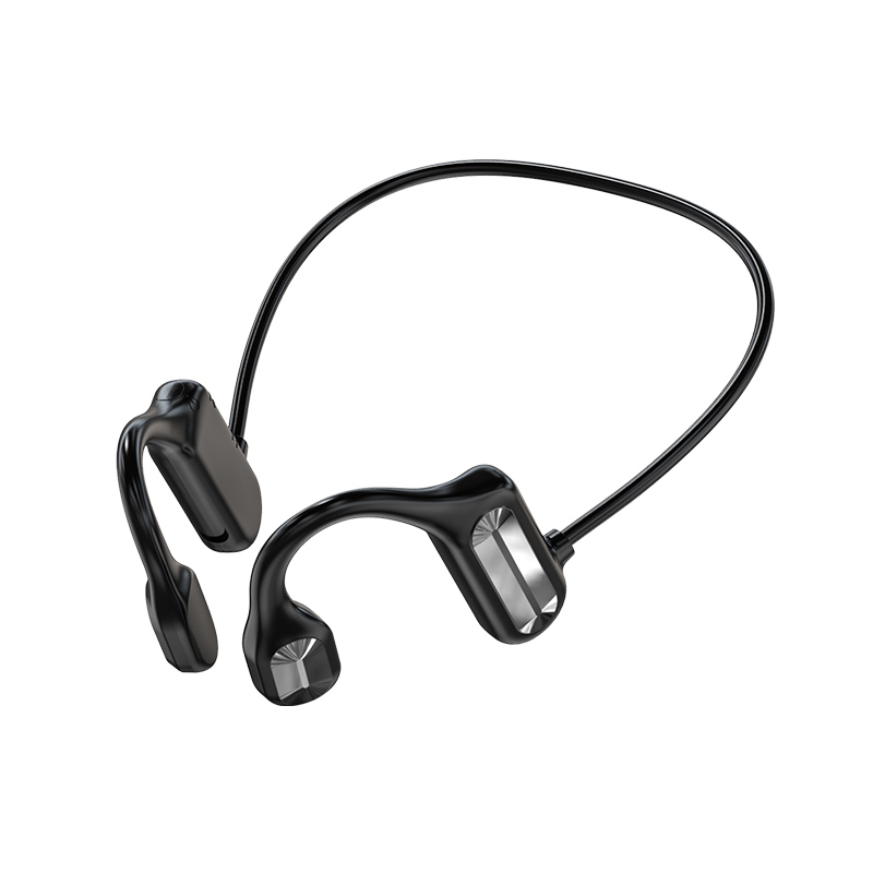 

BL09 Wireless Headset Bluetooth 5,0 Headphones Bone Conducting Audio Equipment OpenEAR Outdoor Sports Stereo Waterproof Microphone, Black