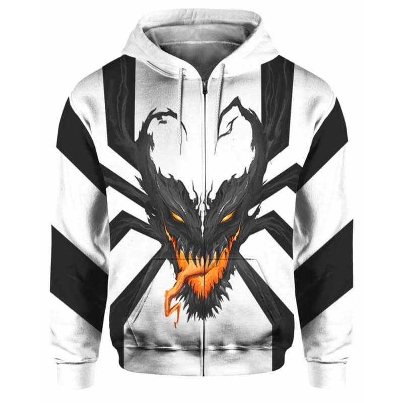 

Black spider pattern men is a 3D printed hoodie visual impact party top punk goth round neck high quality American sweatshirt hoodie