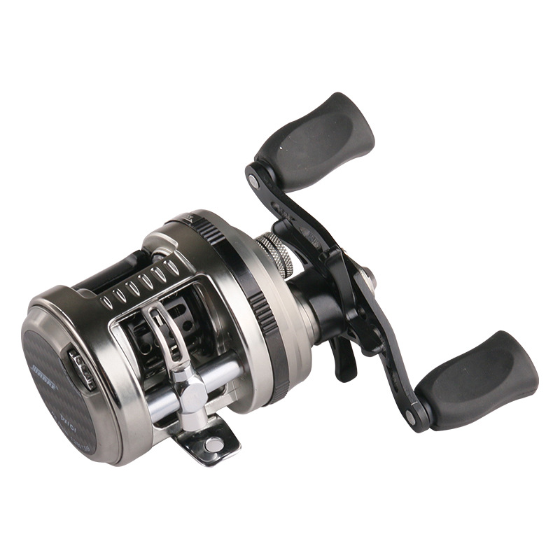 

WOEN DX100 Metal wire cup Micro Horses mouth drum wheel 7.0:1 ratio Anti-salt water 6KG magnetic brake Fishing reel