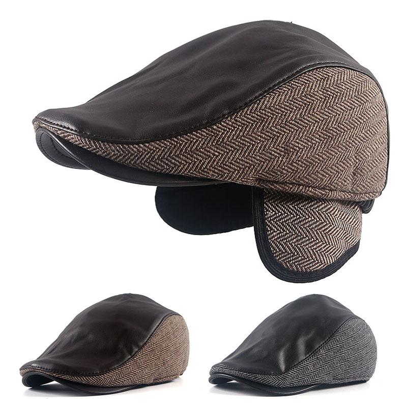 Leather Beret Hats For Men Australia 