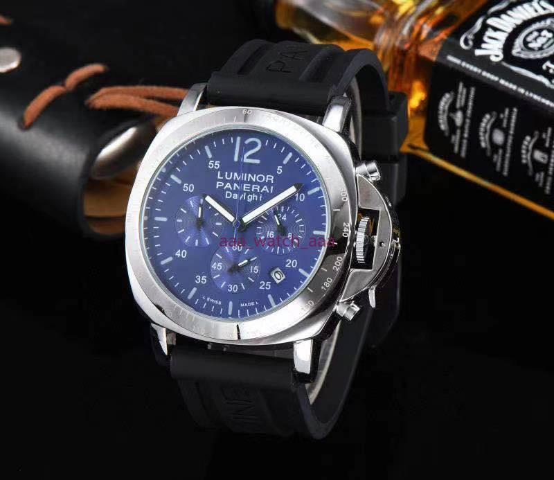 

2021 All Subdials Work WATCHes Mens women Stainless Quartz Top relogies for men relojes Gift, Slivery;brown