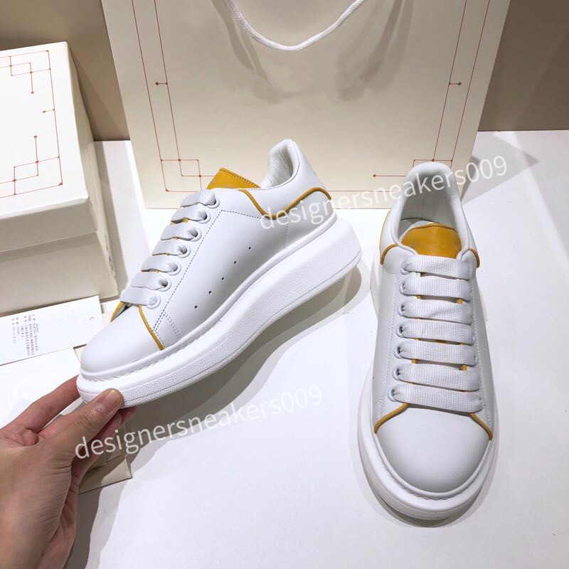 

2021 top quality boots designer womens Leather Lace Up white mens espadrilles oversized flats platform casual espadrille 34-46, 14