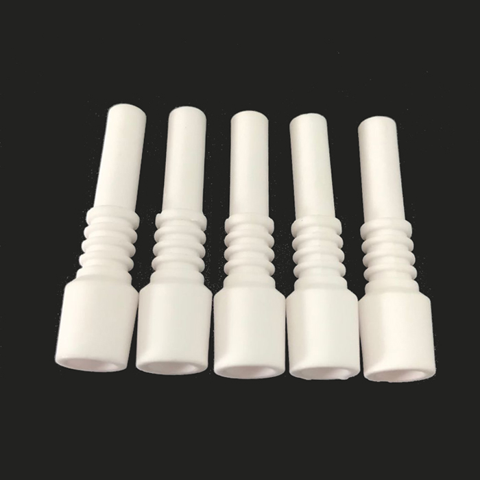 

10mm Mini Ceramic Nail Male NC Accessories Nectar Collector kits replacement tip For dab rigs glass bongs Water pipe VS quartz Titanium