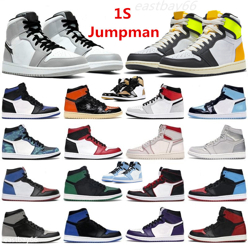 

Top Discount Basketball Shoes 1s Obsidian UNC Fearless PHANTOM TURBO GREEN 1 Backboard PHANTOMS GYM RED Chicago Men Women Quality Sports Sneaker Trainer, Customize