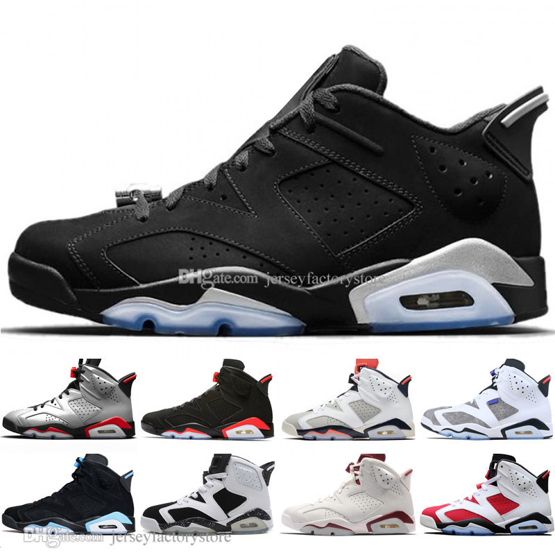 

Hot Cheap 2019 Infrared Bred 6 6s Mens Basketball Shoes 3M Reflective Bugs Bunny Tinker Hatfield Oreo Men Sports Sneakers women Trainers