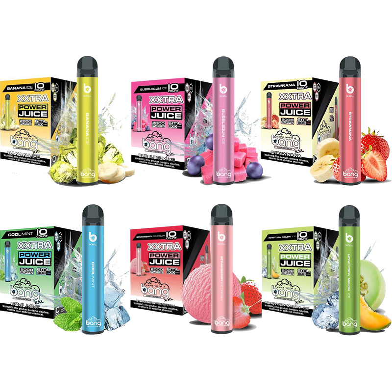 

Puff Bars Plus Disposable Vape e cigarettes Bang XXL Flavors Device empty Pod Starter Kit Upgraded 550mAh Battery 3.2ml Cartridge dropshipping