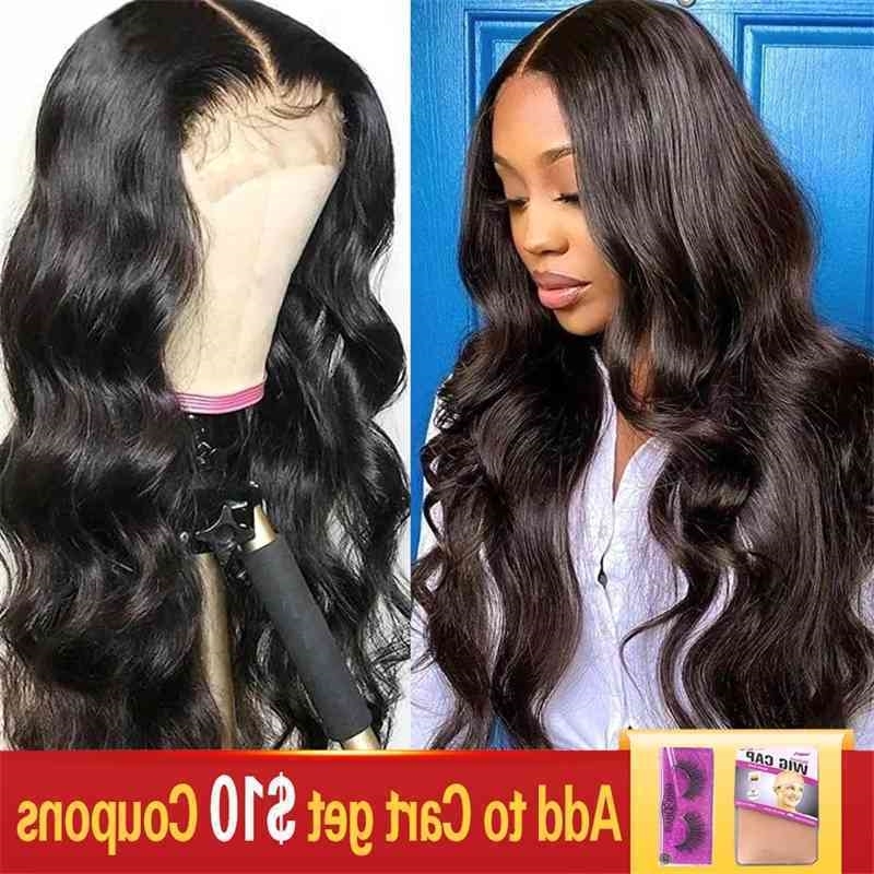 

Transparent Bling 30 Inch Body Wave 4x4 5x5 6x6 Closure Human Wigs Brazilian Lace Frontal Wig For Women Remy Hair, Ombre color