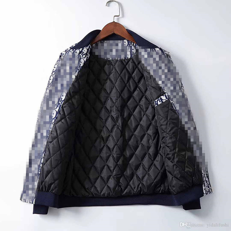 

21ss men's printed designer jacket Paris double D letter jacquard printed clothes long sleeve men's shirt label white black, Black;brown