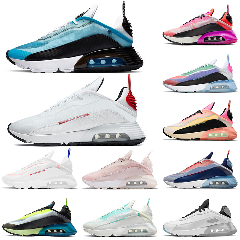 

2021 Newest Arrivals 2090 Mens Womens Sport Running Shoes Photon Dust Pure Platinum Brushstroke Triple White Laser Blue Magma Orange Off Sne