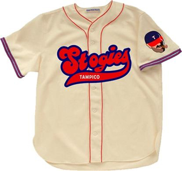 

Custom Tampico Stogies 1957 Home Baseball Jersey Men Women Youth Any Name And Number Free Size S-4XL, White any name any number