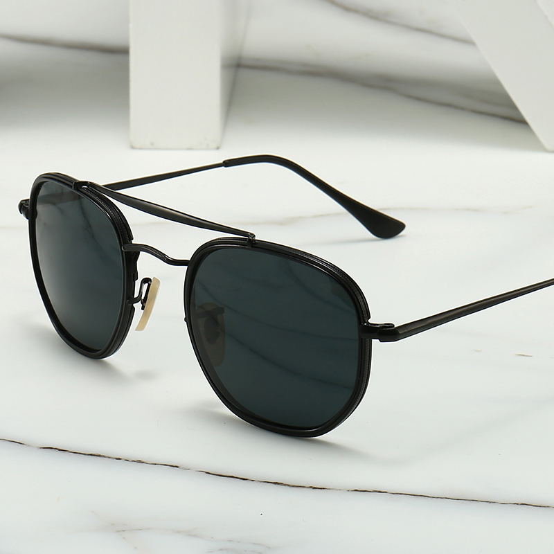 

2021 Polarized Extra Large Anti-Reflection Pilot Sunglasses Men and Women Dark UV400