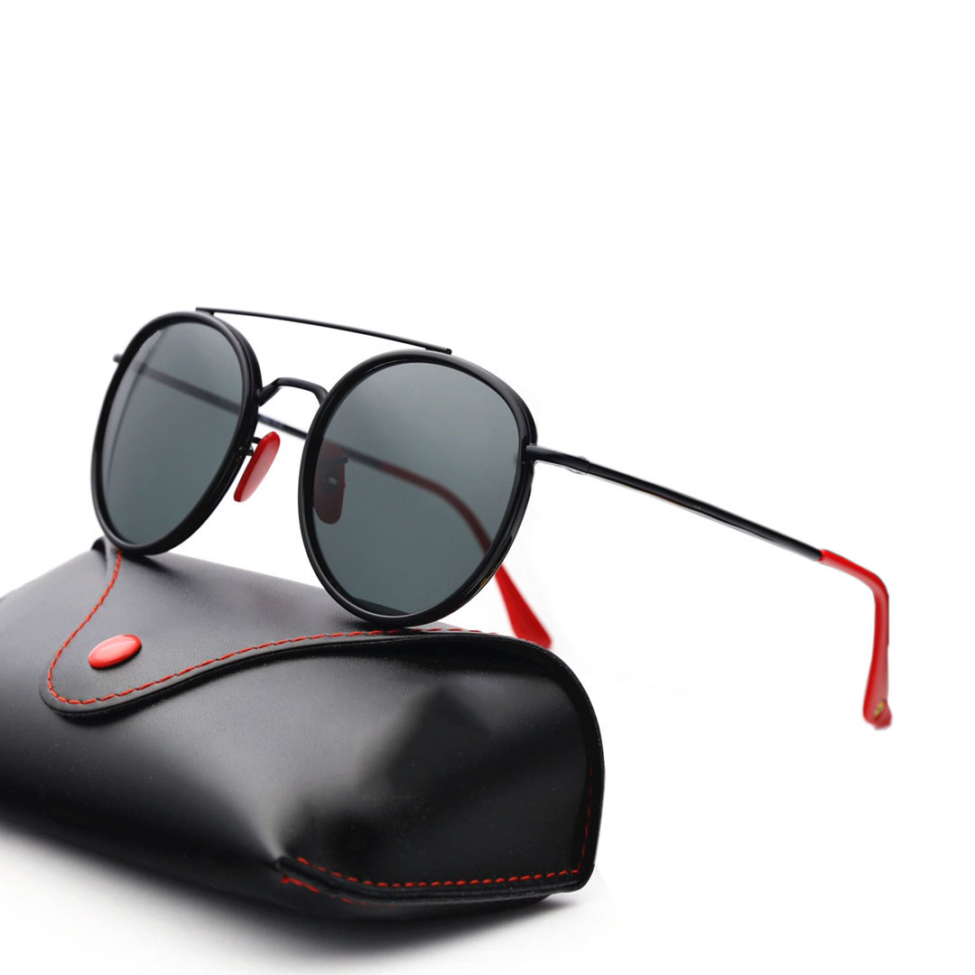 

Luxury designer Sunglasses for Men and Women Frame Driving Sun glasses 100% UV Blocking, White;black