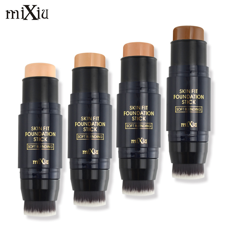 

MiXiu Concealer stick Brand professional makeup Face Highlighter Cream eyes foundation contour palette beauty skin cosmetic 0912, Chocolate