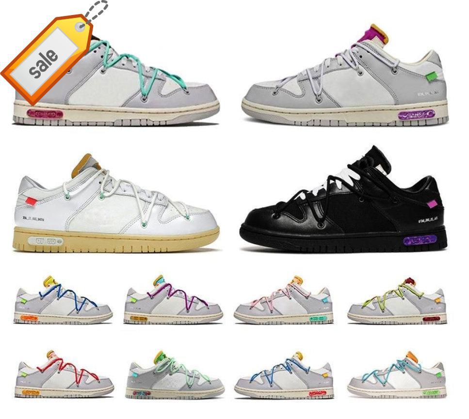 

Luxurys Deisngers Shoes Off Authentic SB White Low Lot 01 of 50 Collection Running Shoes Purple Orange Black University Red Blue Pine Green, No.17