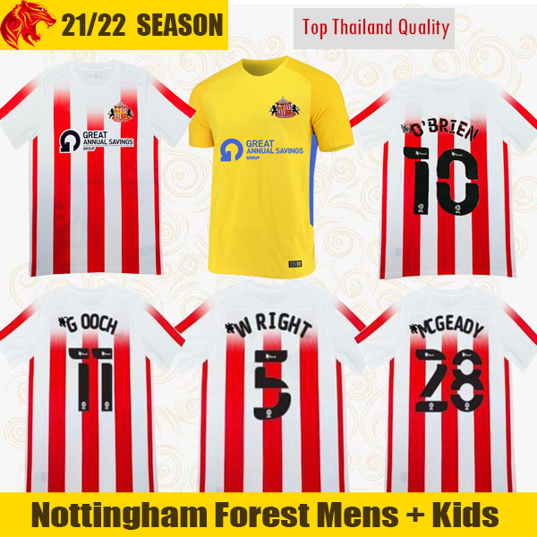 

21 22 Sunderland soccer Jerseys Gooch Arbenit Xhemajli O'Brien Wright Stewart McGeady football shirt 2021 2022 WINCHESTER Mens Jersey Kids kit, 2122 home