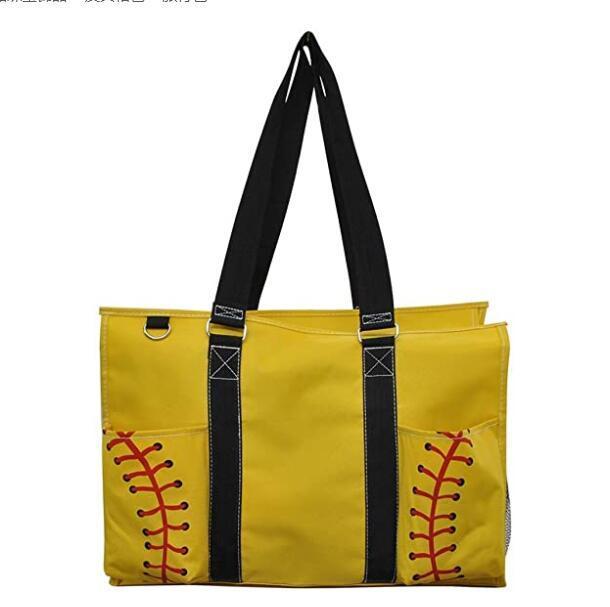 Sacs de plein air 2021 SQURE Softball Baseball Sac à main Grand Voyage Duffle Sac Toile Designers Football Football Stores Sports Fitness Shoul