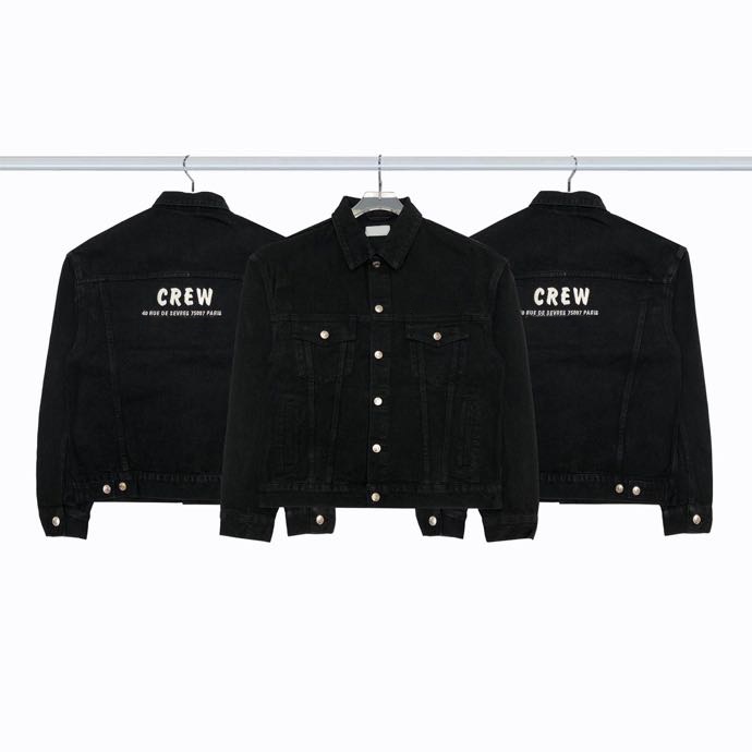 

21ss Mens Womens Designers Denim Jackets Top Quality balancai Casual Winter Coats Branded Fashion Luxe Mans Jacket Stylist Outwear Clothes