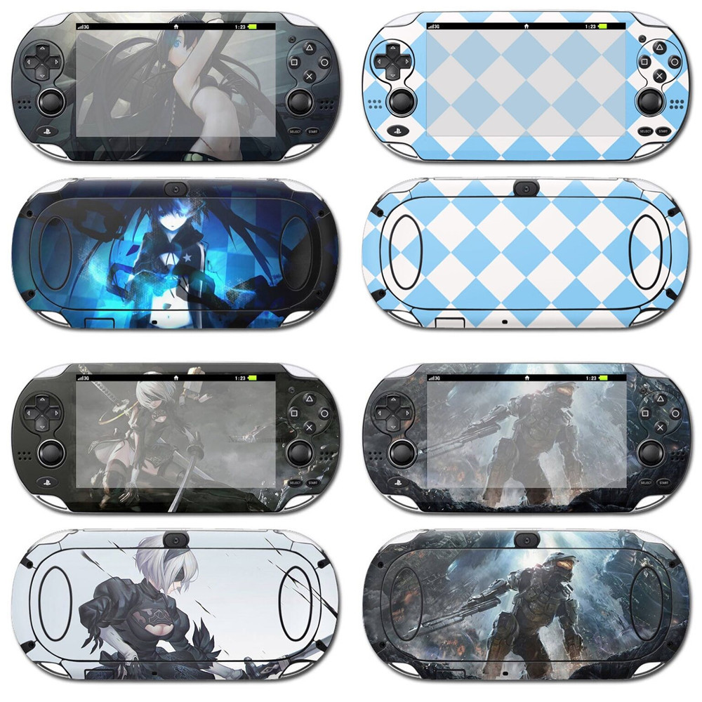 

Vinyl waterproof sticker PS Vita 1000, game accessories design J0609
