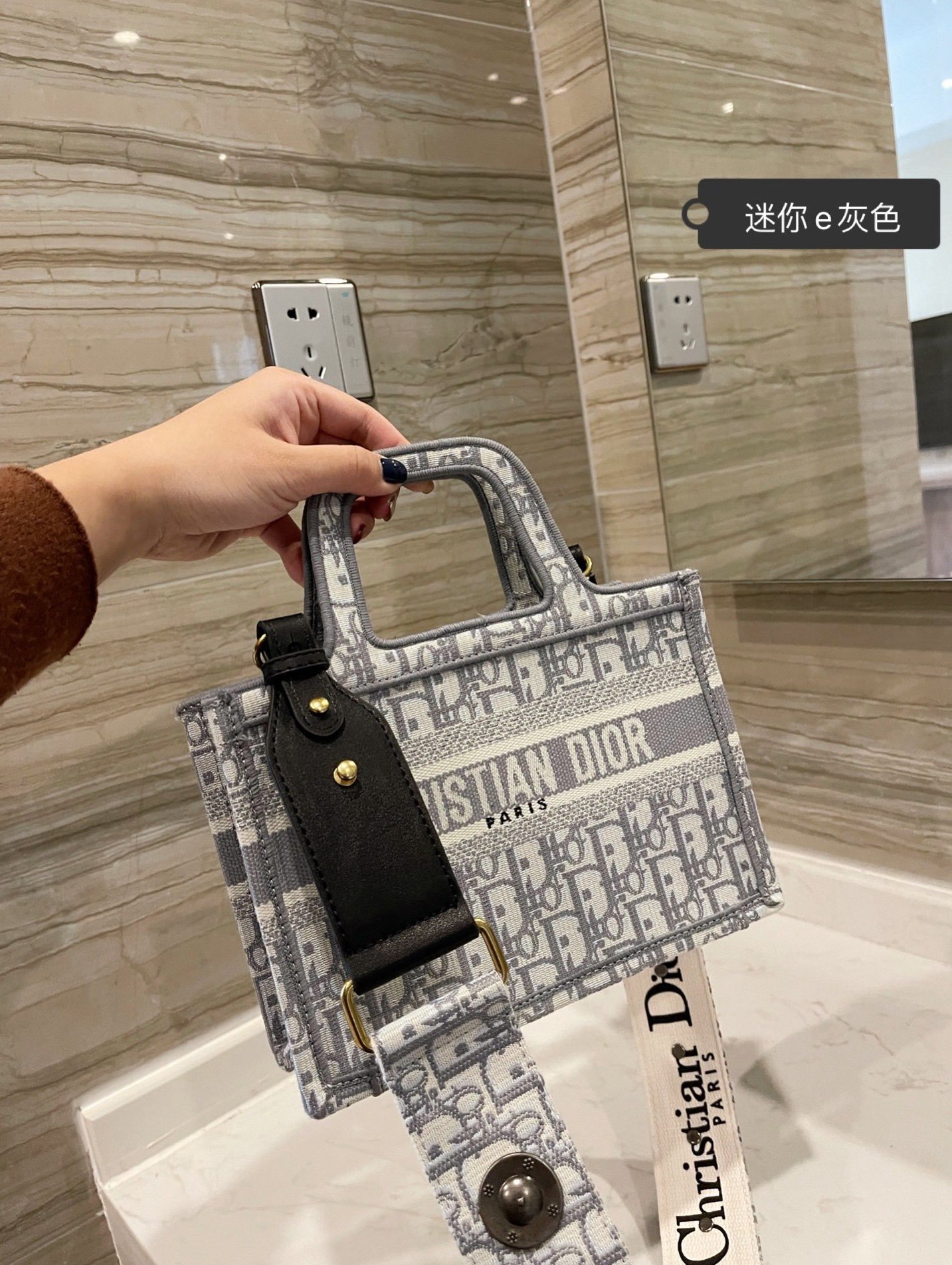 

classic brand logo shoulder bags handbags tote purse leather women handbag crossbody bag - l2817, Red;black