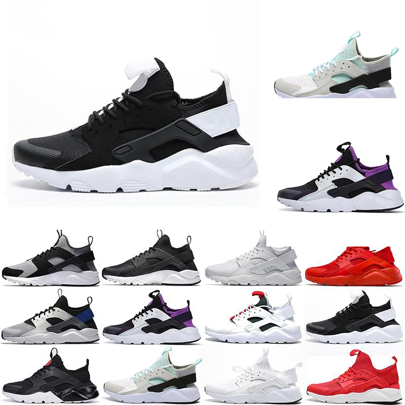 

huarache 4.0 running shoes huaraches men women trainers triple black white red grey oreo outdoor sports sneakers mens womens walking jogging